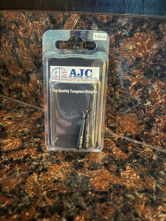 AJC Bait&Tackle Tungsten Skinny Drop Shot Weight