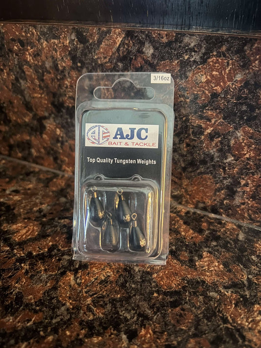 AJC Bait&Tackle Tungsten Tear Drop Weight