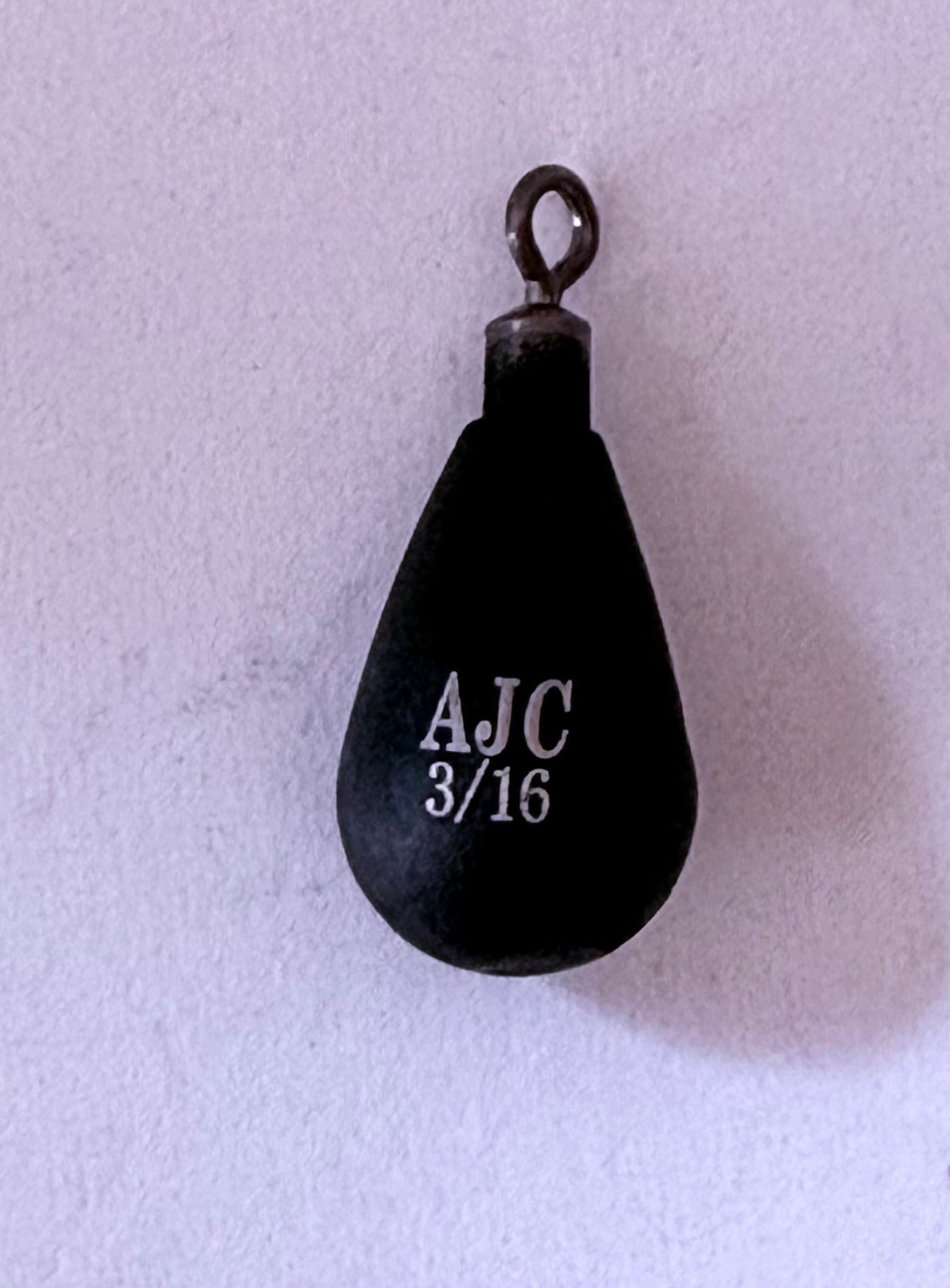 Individual AJC Tungsten Tear Drop Drop Shot Weights
