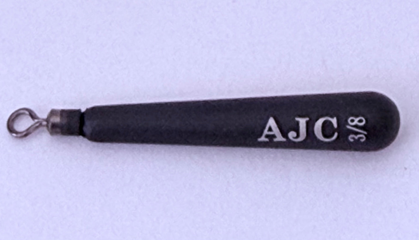 individual AJC Tungsten Skinny Drop Shot Weights