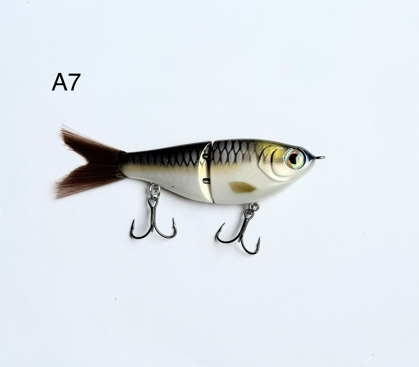 Jig Shack Custom Painted Finesse Glide Baits