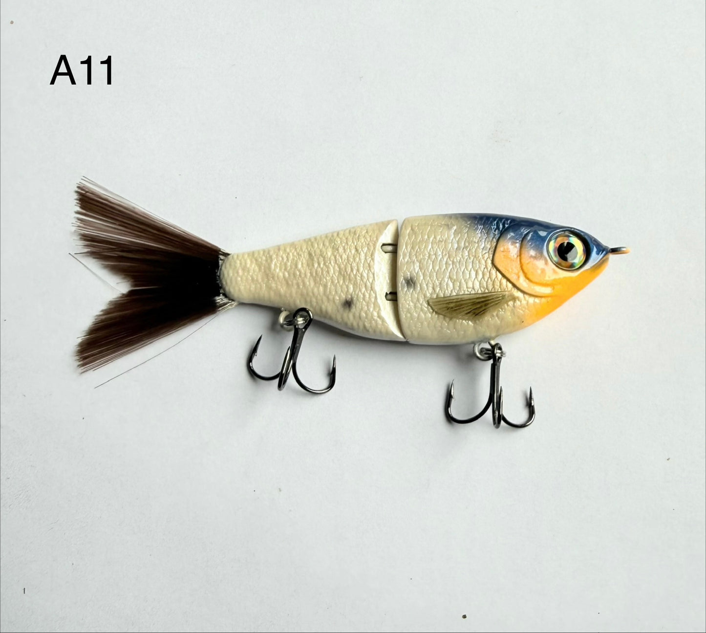 Jig Shack Custom Painted Finesse Glide Baits