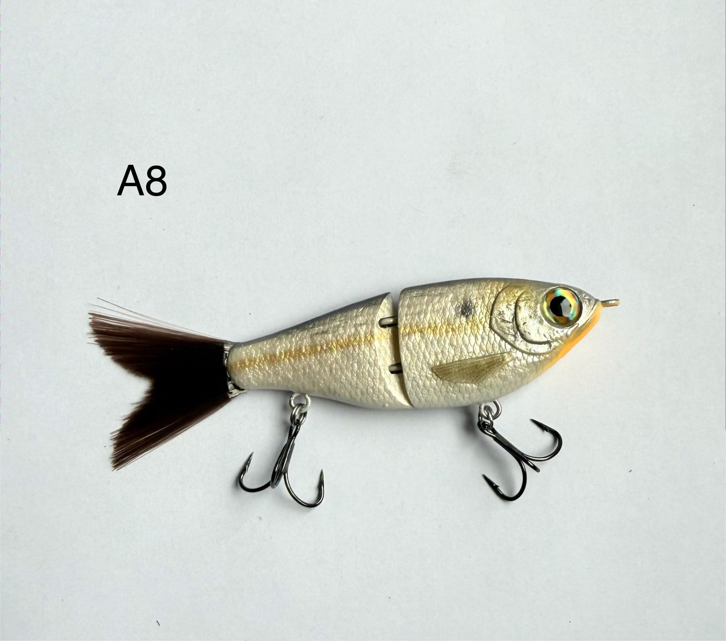 Jig Shack Custom Painted Finesse Glide Baits