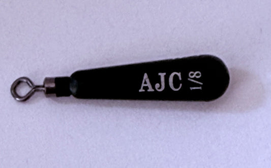 individual AJC Tungsten Skinny Drop Shot Weights