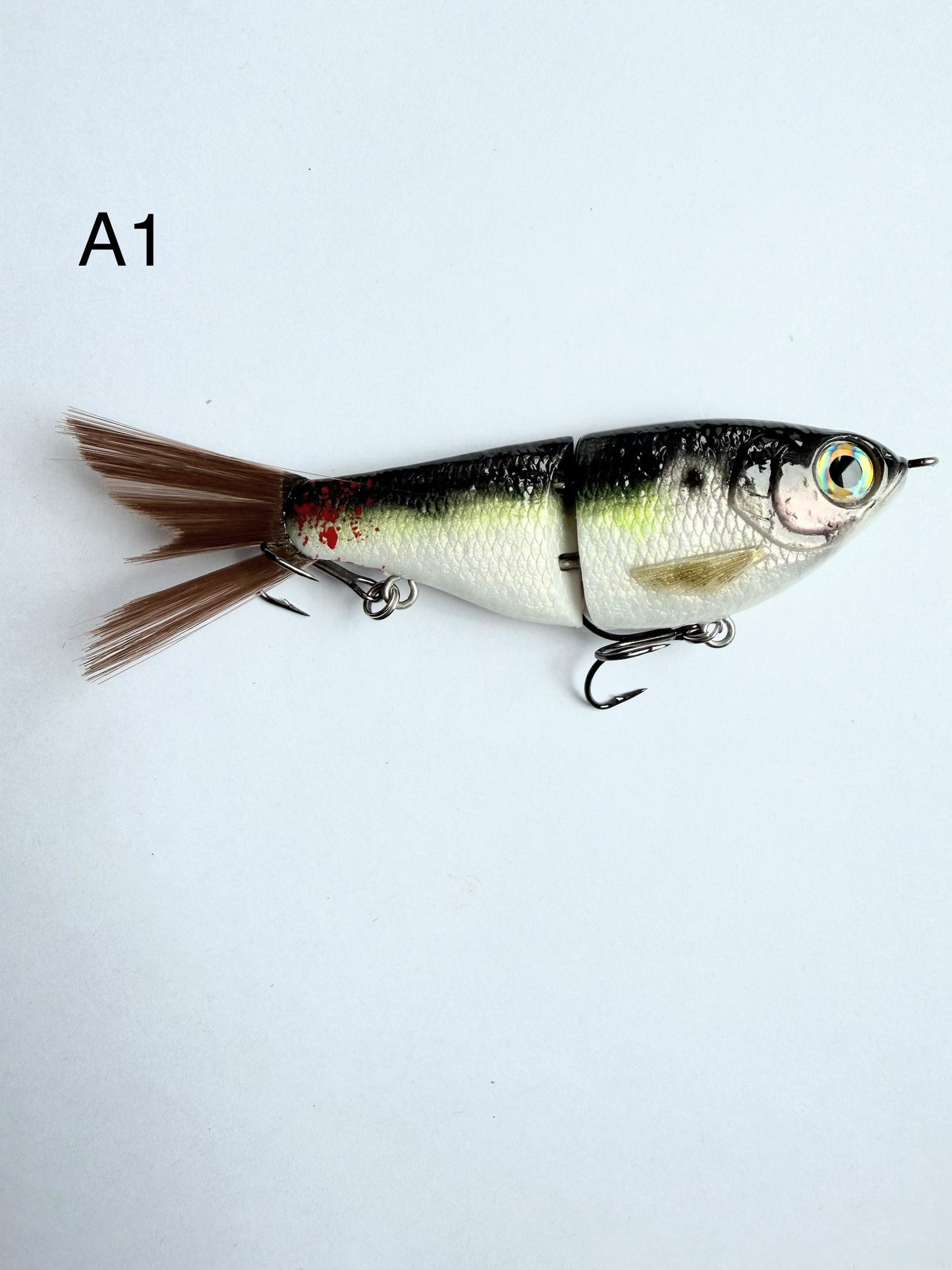 Jig Shack Custom Painted Finesse Glide Baits