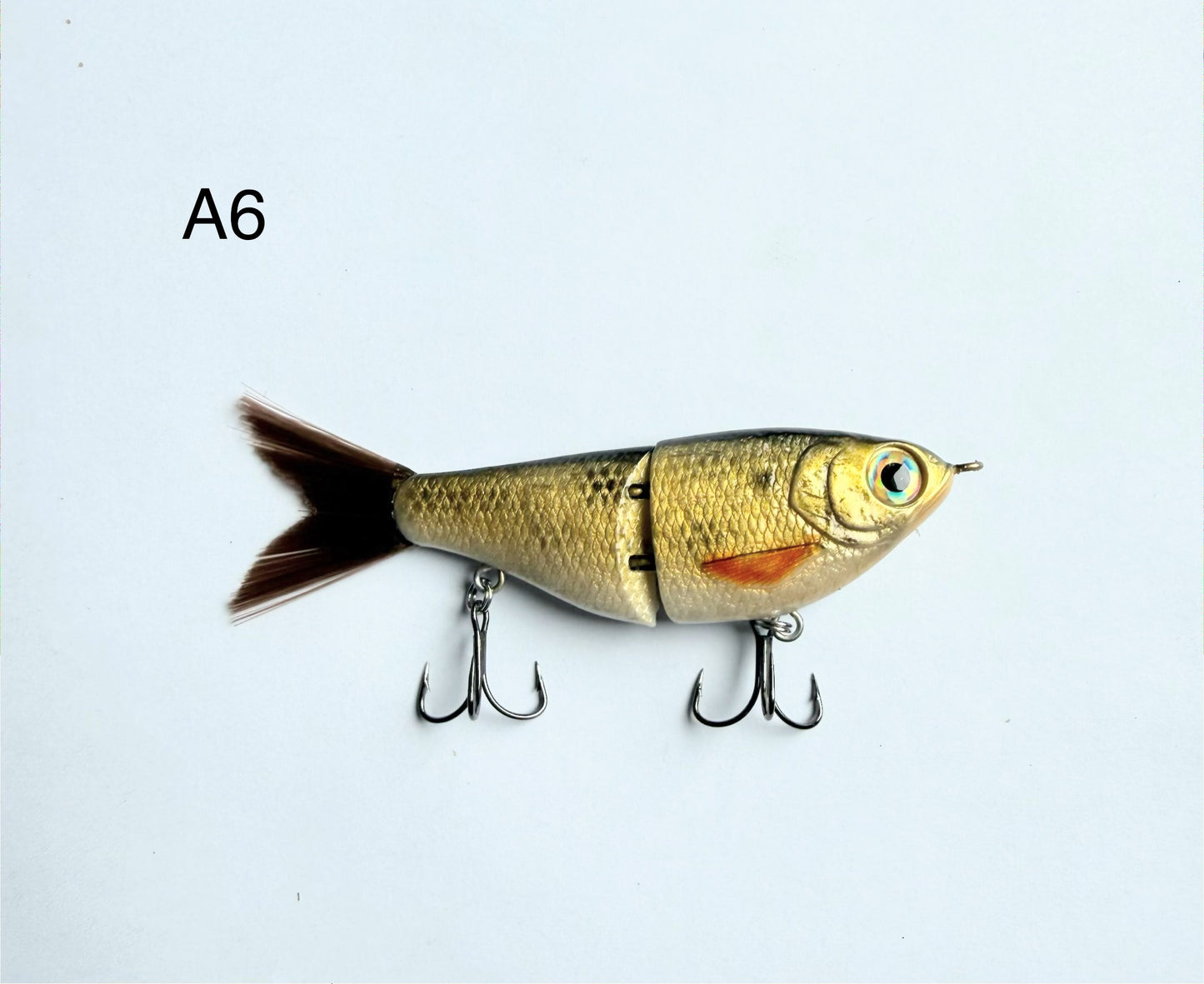 Jig Shack Custom Painted Finesse Glide Baits