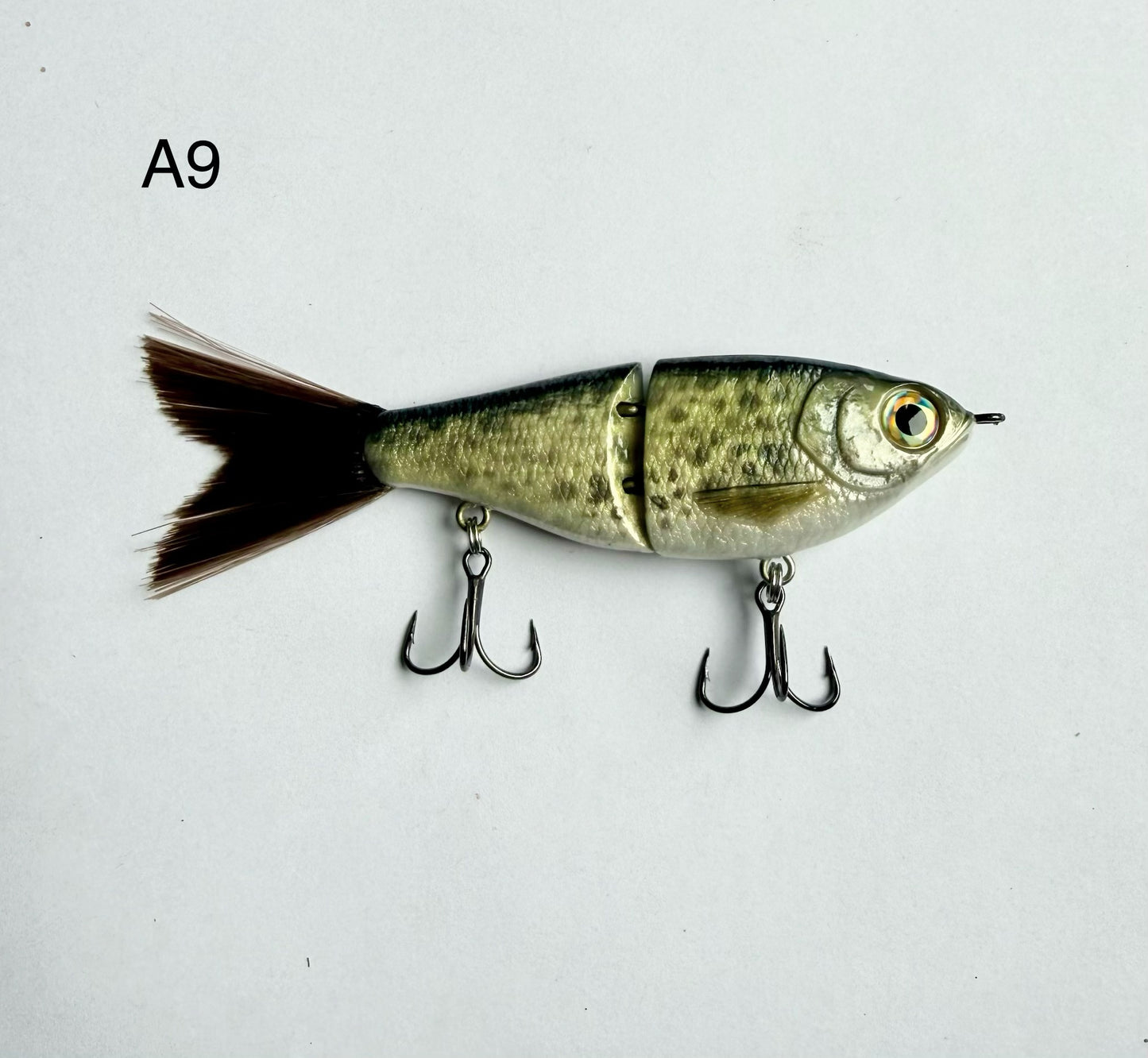 Jig Shack Custom Painted Finesse Glide Baits