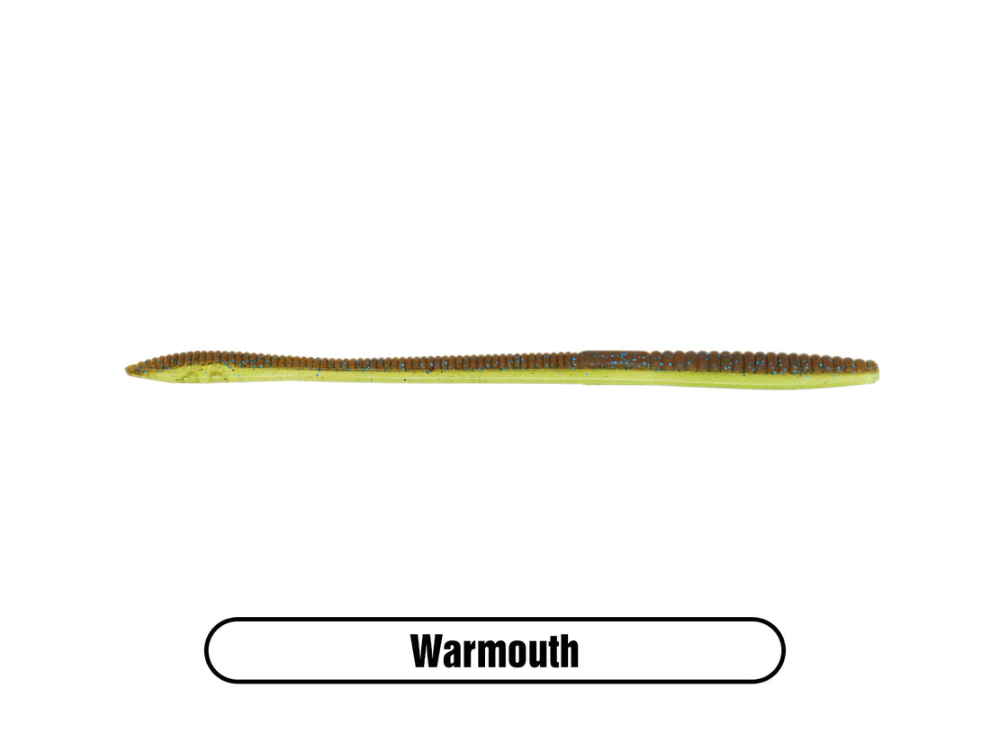 Xzone Lures Deception Worm 6" (12Pack)